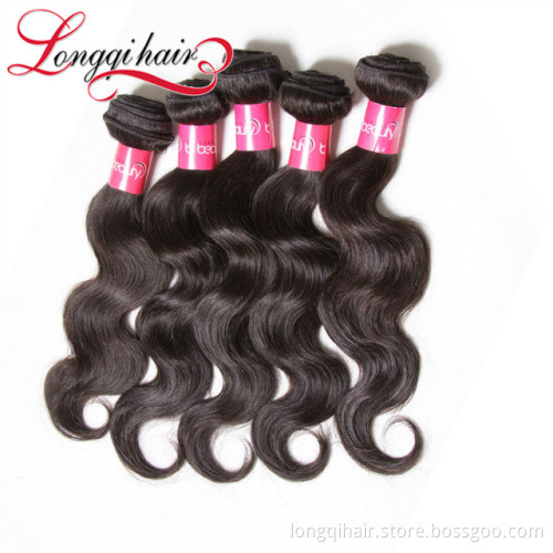 Hot New Human Hair 2015 Long Virgin Human Hair Body Wave Ebony Hair South Africa